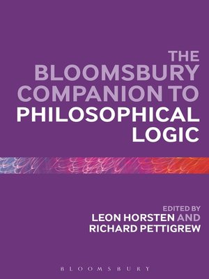 cover image of The Bloomsbury Companion to Philosophical Logic